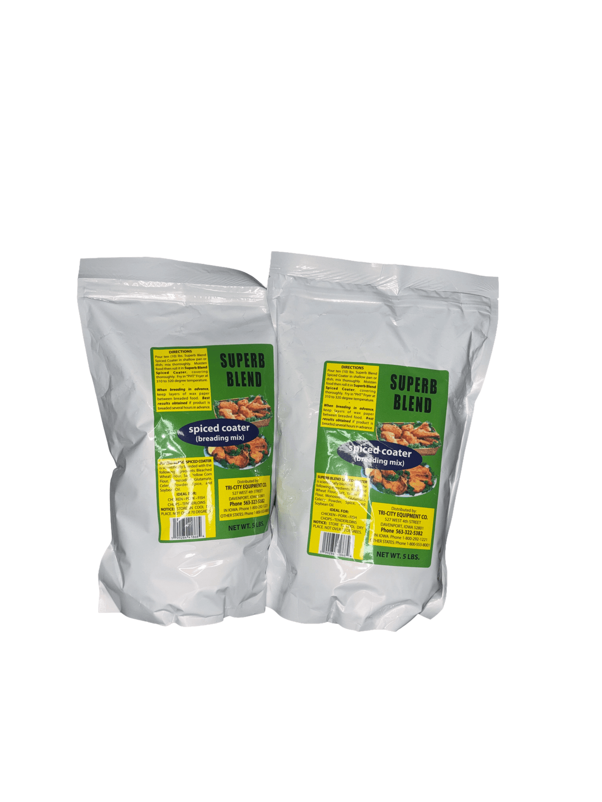 Superb Blend® Seasoned Breading Mix for Chicken & Fish, 5 lb - Kalmes Foods