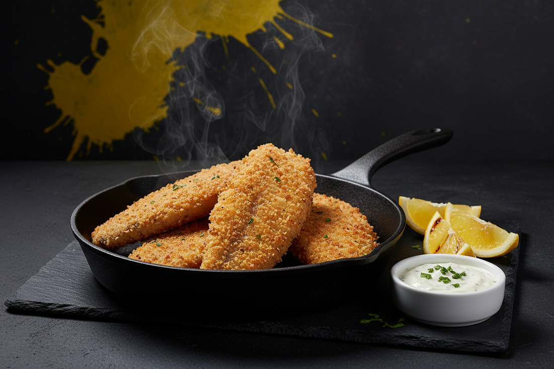 Superb Blend Breading Mix for Crispy Pan-Fried Fish