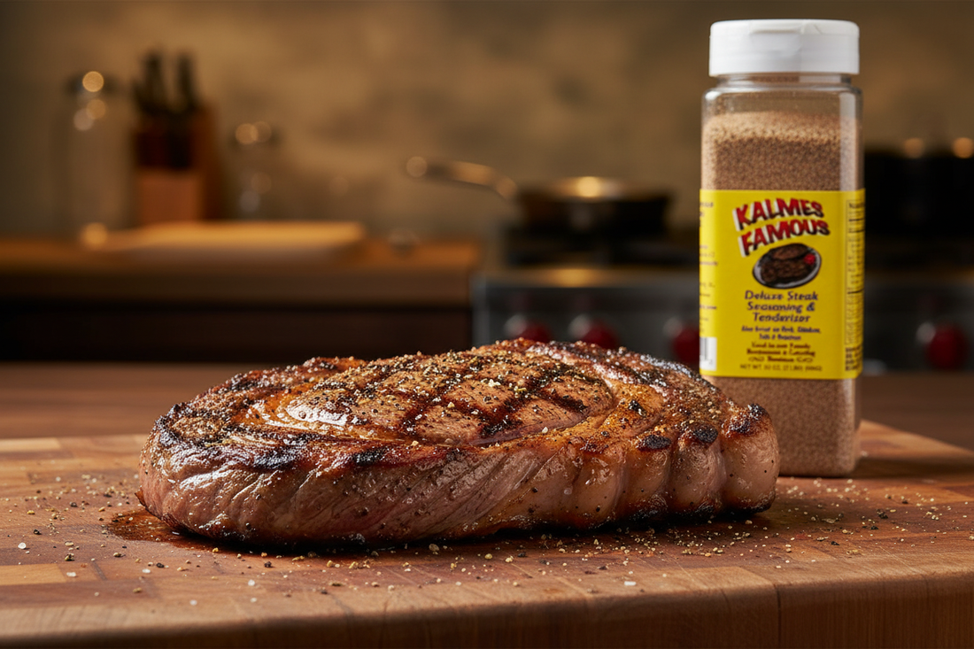 Perfect Grilled Steak Recipe (with 32oz bottle)