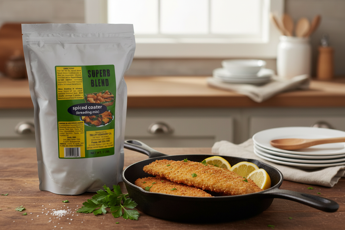  Pan-Fried Fish with SUPERB BLEND (with SUPERB BLEND bag)