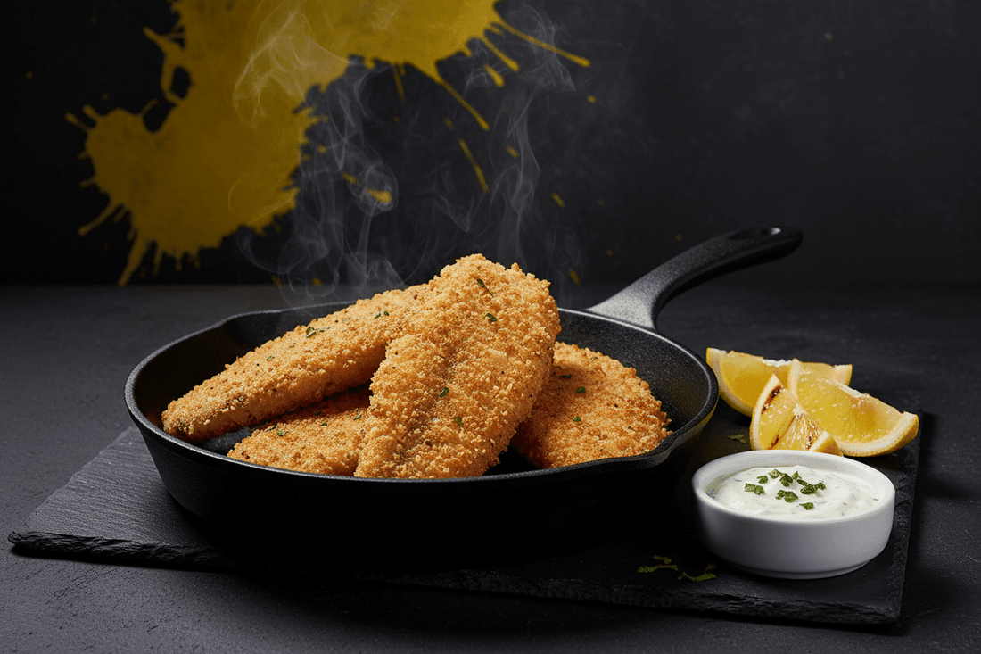 Superb Blend Breading Mix for Crispy Pan-Fried Fish - Kalmes Foods Co