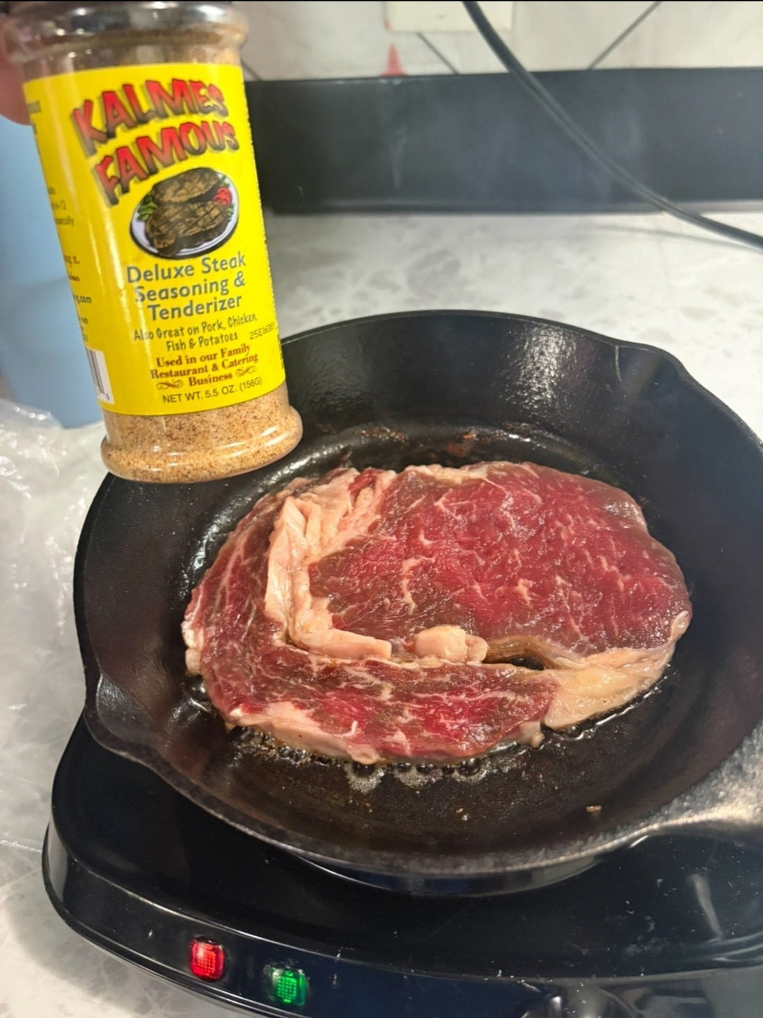 The Perfect Pan-Seared Ribeye - Kalmes Foods Co