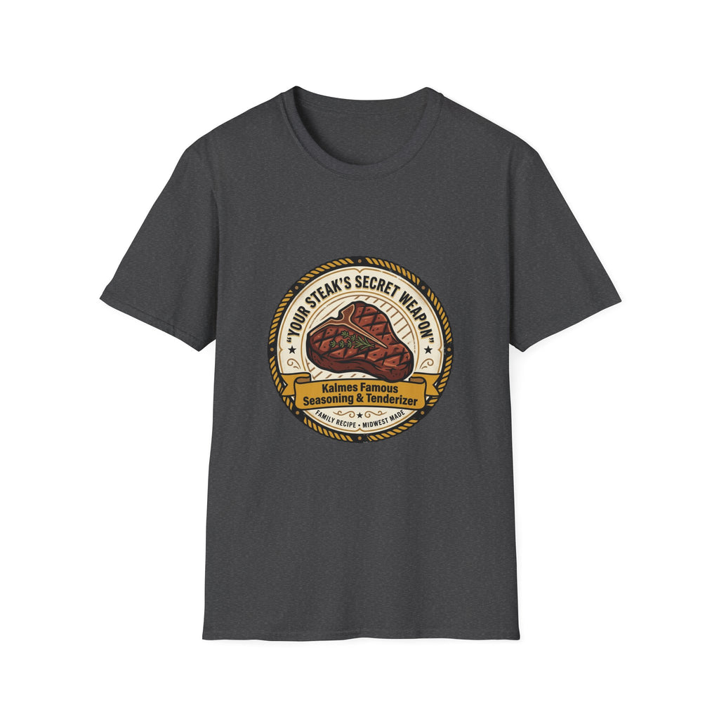 Steak Lover T‑Shirt — "Your Steak's Secret Weapon" Vintage Steak Badge Tee