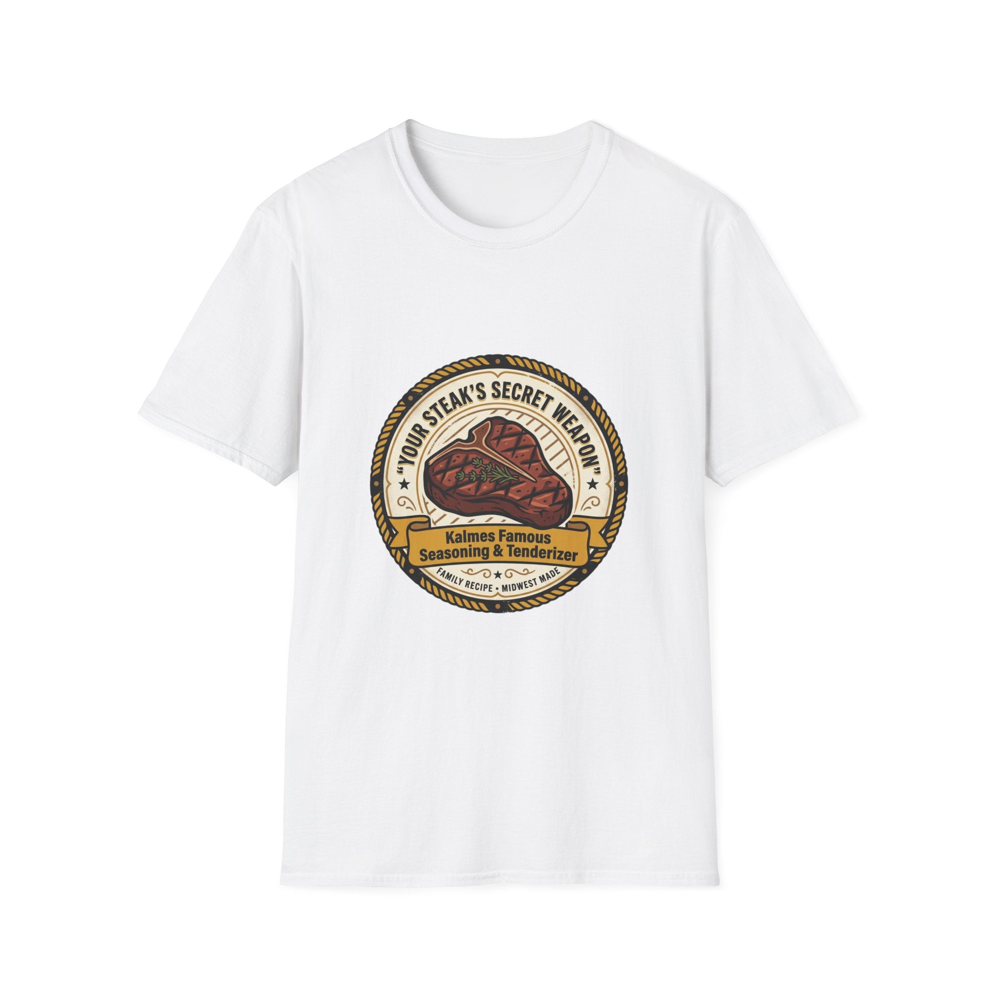 Steak Lover T‑Shirt — "Your Steak's Secret Weapon" Vintage Steak Badge Tee