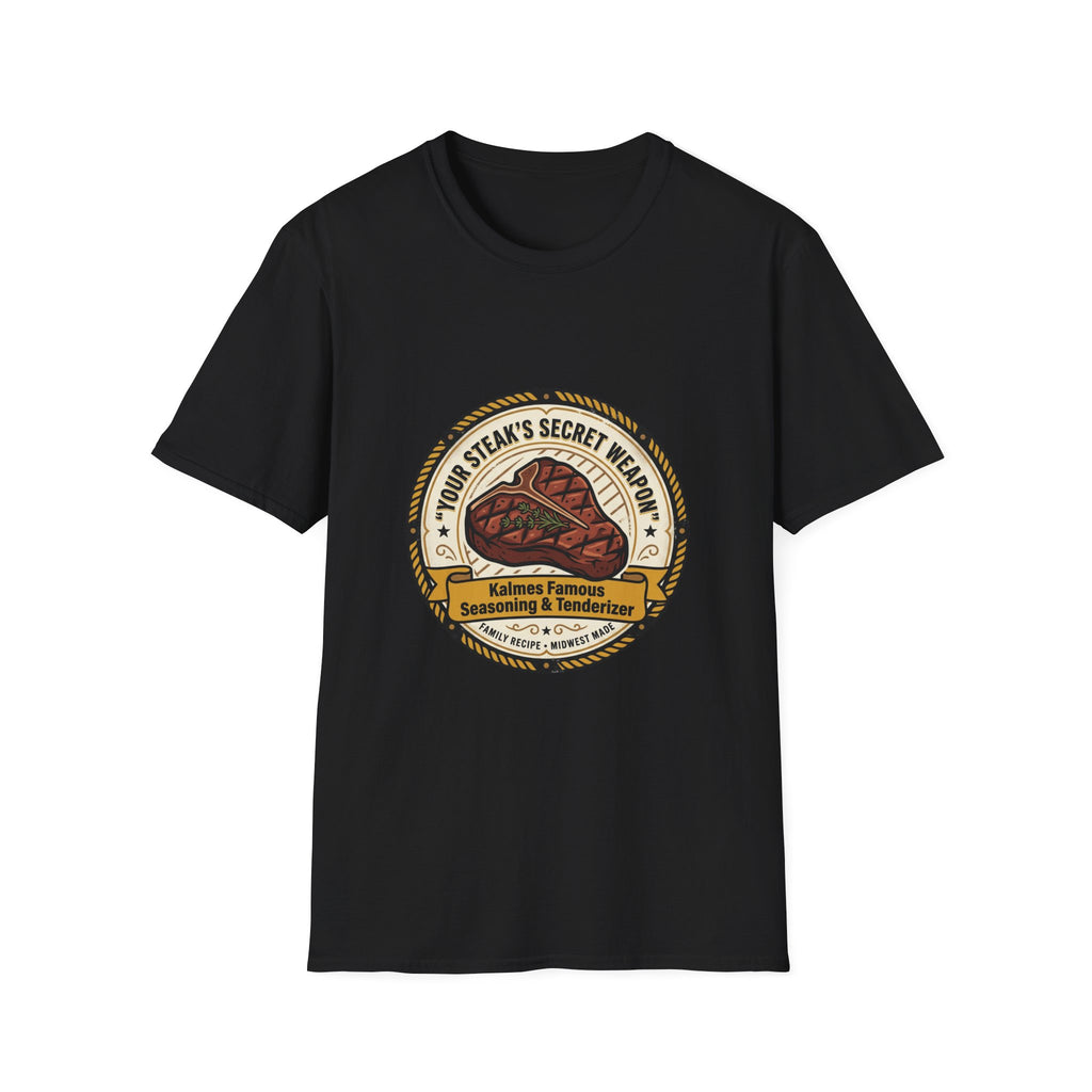 Steak Lover T‑Shirt — "Your Steak's Secret Weapon" Vintage Steak Badge Tee