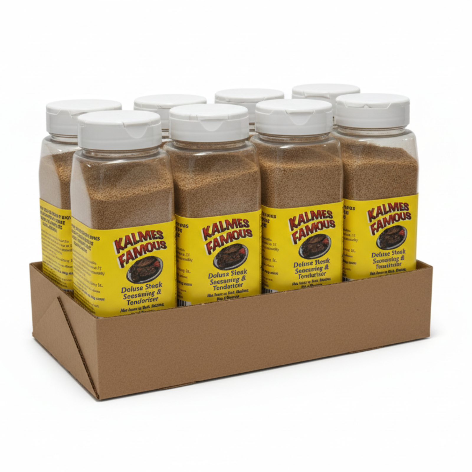 Kalmes Famous 2-in-1 Meat Tenderizer & Seasoning — 32 oz Bottle