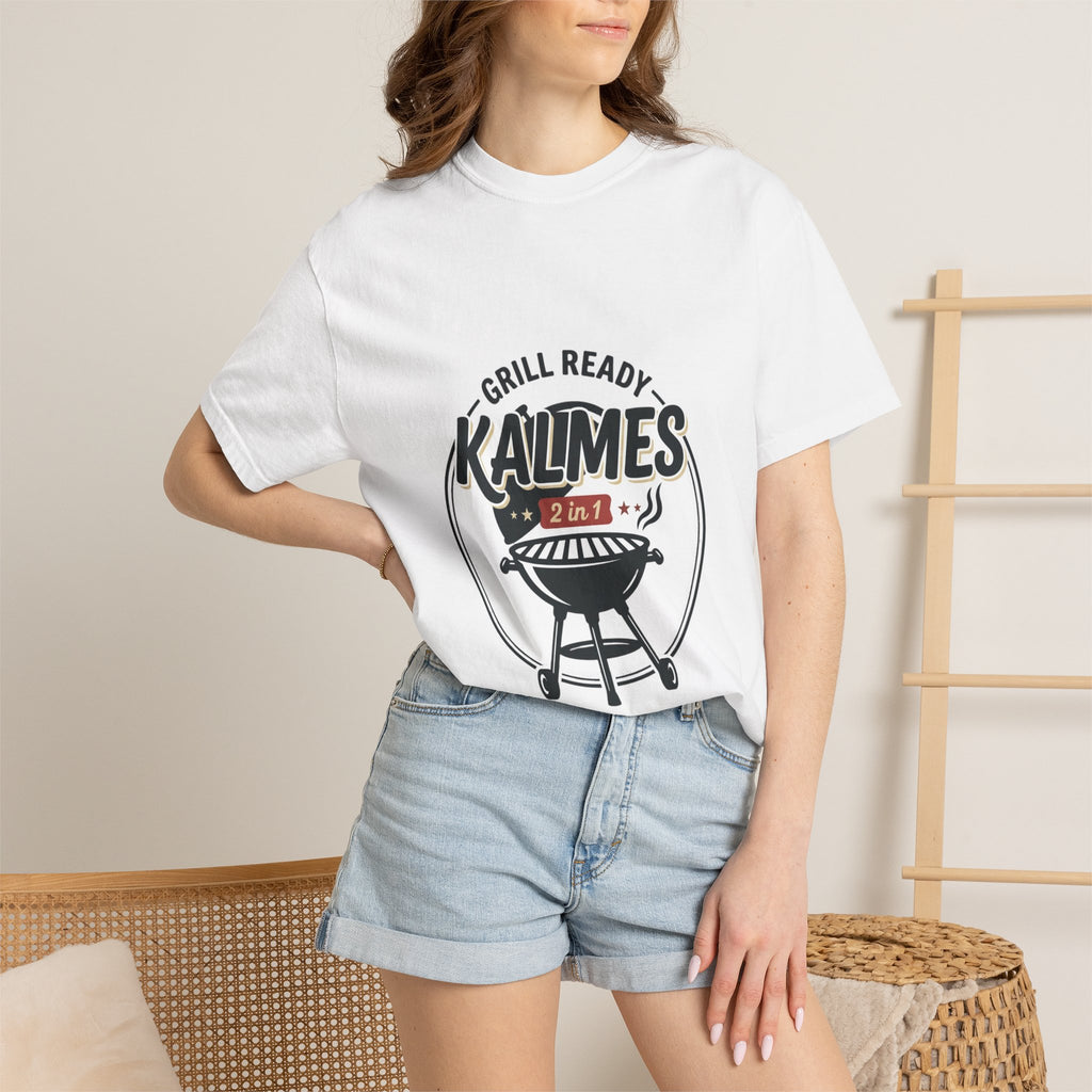 Grill Ready Kalmes T-Shirt — BBQ Dad & Grillmaster Tee