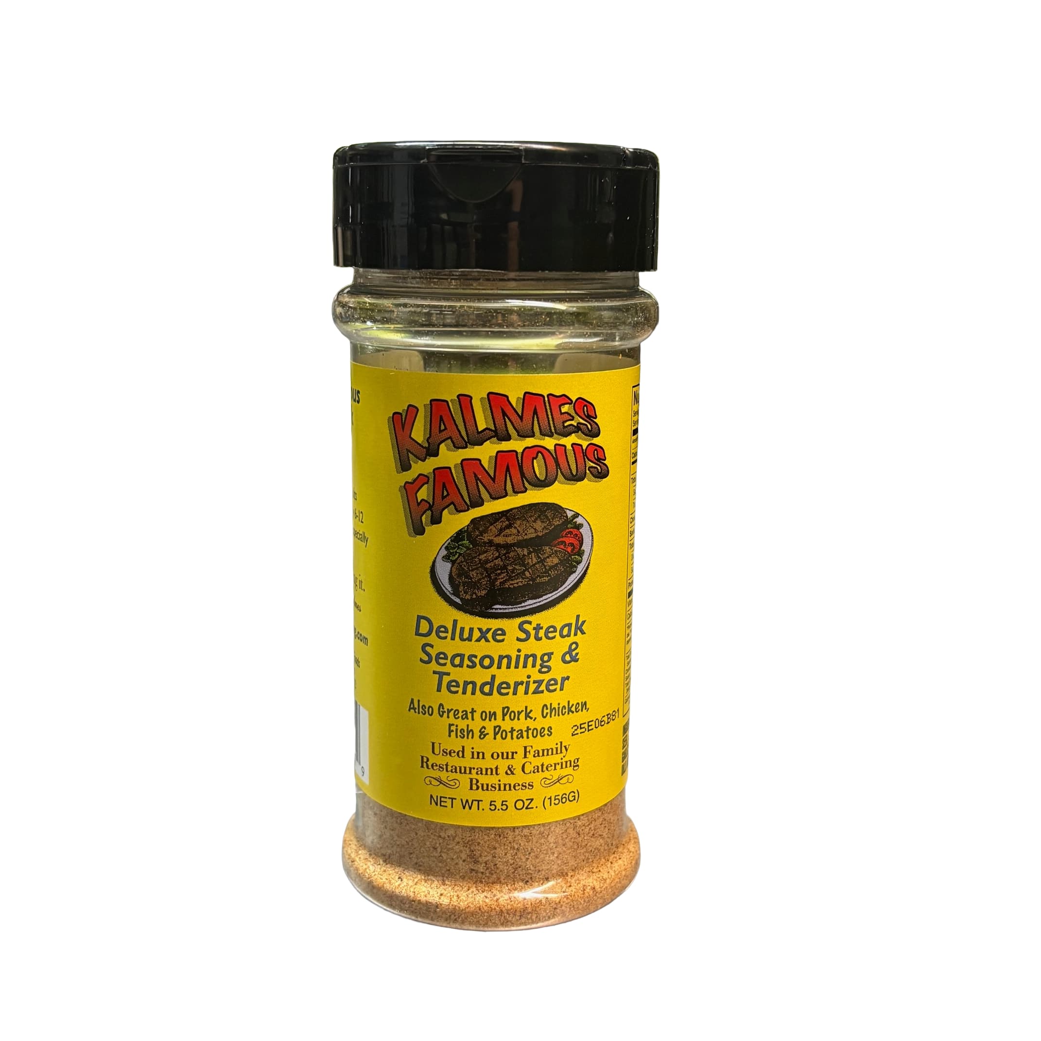 Kalmes Famous Seasoning & Tenderizer 2-in-1 Steak Rub | 5.5oz