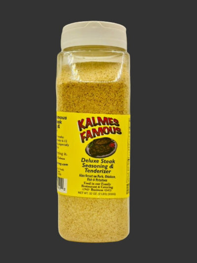 "Kalmes Famous 2-in-1 Steak Seasoning & Tenderizer - Family Recipe - Kalmes Foods