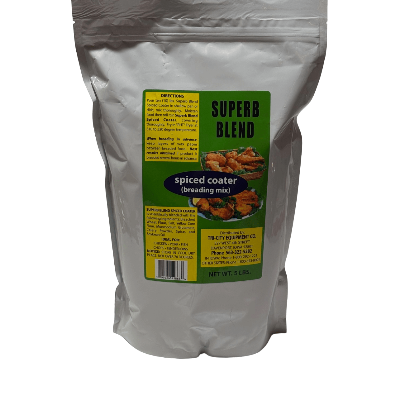 Crispy Coating Mix for Chicken, Pork & Fish" - "Triple Treat Coating Mix - Kalmes Foods