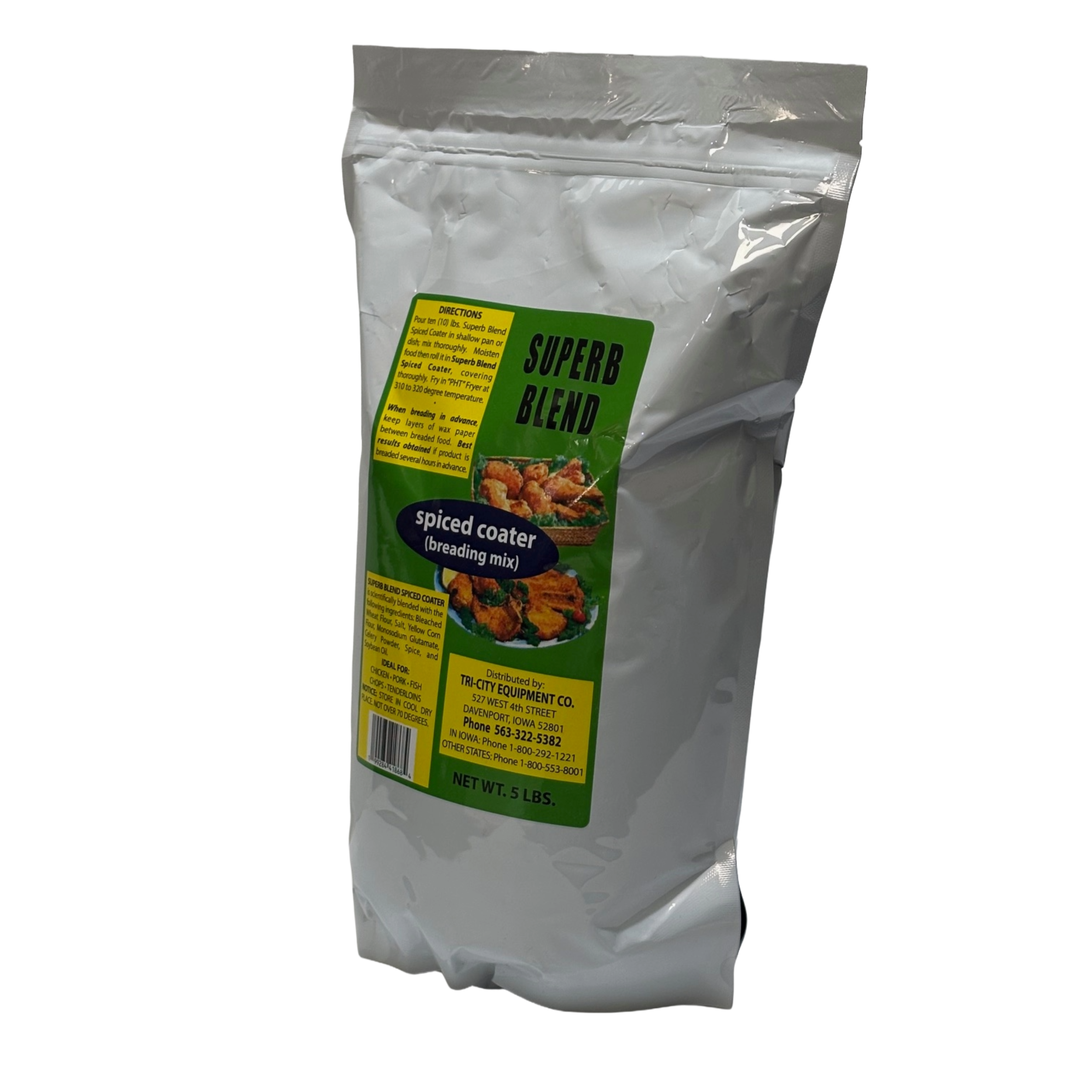 Crispy Coating Mix for Chicken, Pork & Fish" - "Triple Treat Coating Mix - Kalmes Foods