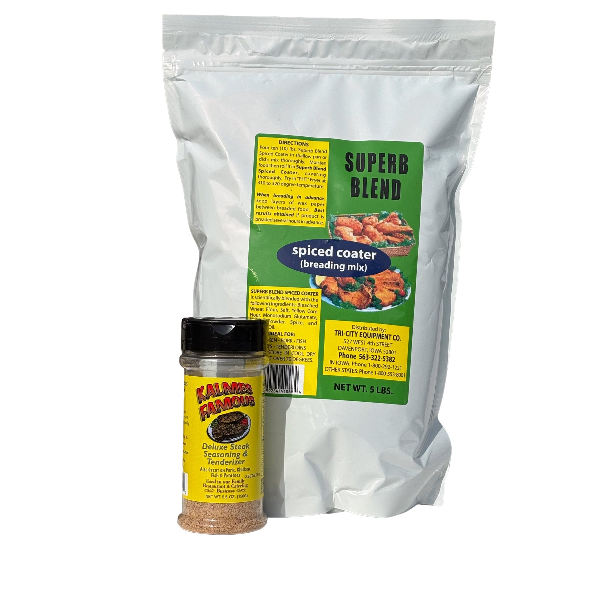 Starter Seasoning & Breading Kit – 2-in-1 Tenderizer Combo