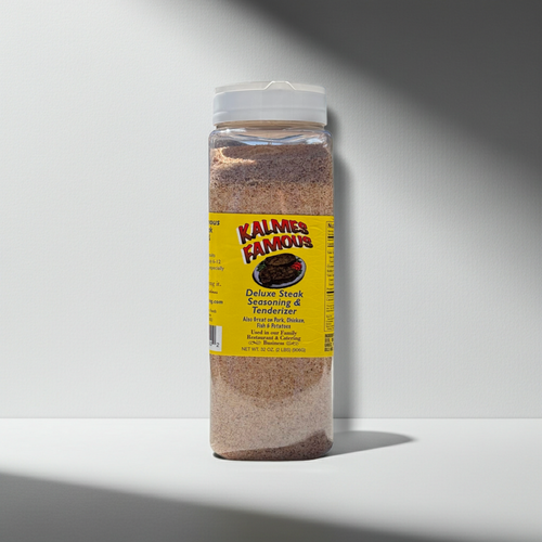 Kalmes Famous 2-in-1 Meat Tenderizer & Seasoning — 32 oz Bottle 
