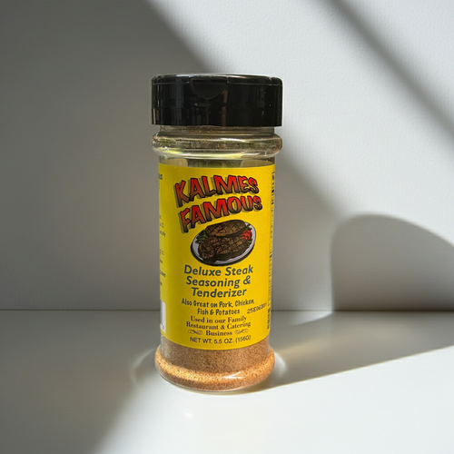 Kalmes Famous 2-in-1 Meat Tenderizer & Seasoning 5.5 oz bottle