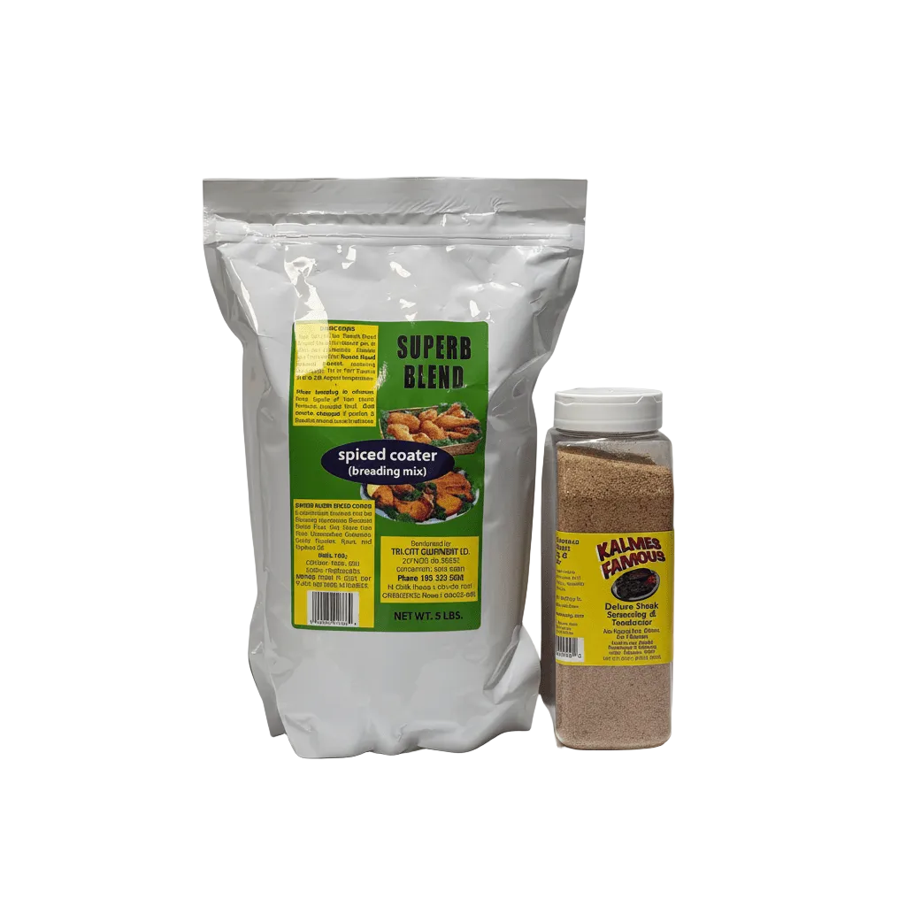 Kalmes Flavor & Crunch Bundle: 2-in-1 Seasoning & Breading Mix – Save $3! - Kalmes Foods Co