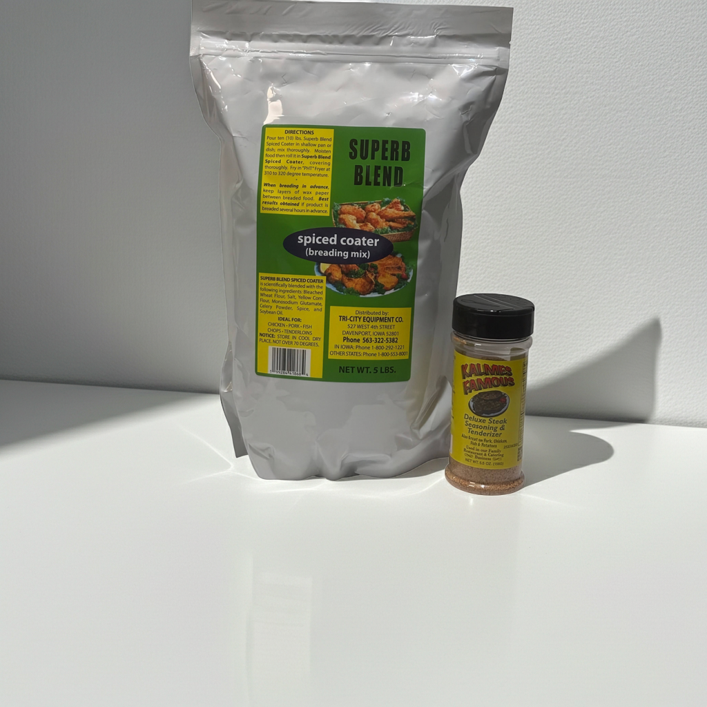 Kalmes Starter Seasoning & Breading Bundle – Season, Tenderize & Bread