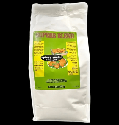 "SUPERB BLEND Breading Mix 5 lbs - All-Natural Crispy Coating for Chicken, Pork & Fish - Kalmes Foods