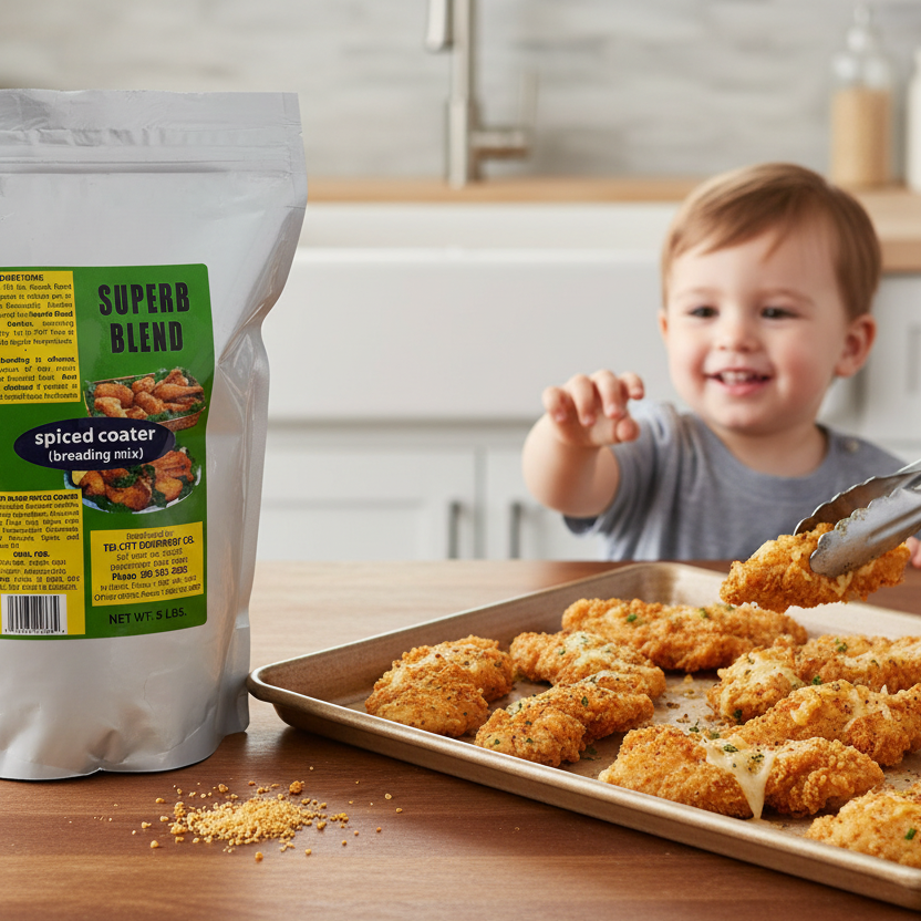 Baked Chicken Tenders with SUPERB BLEND