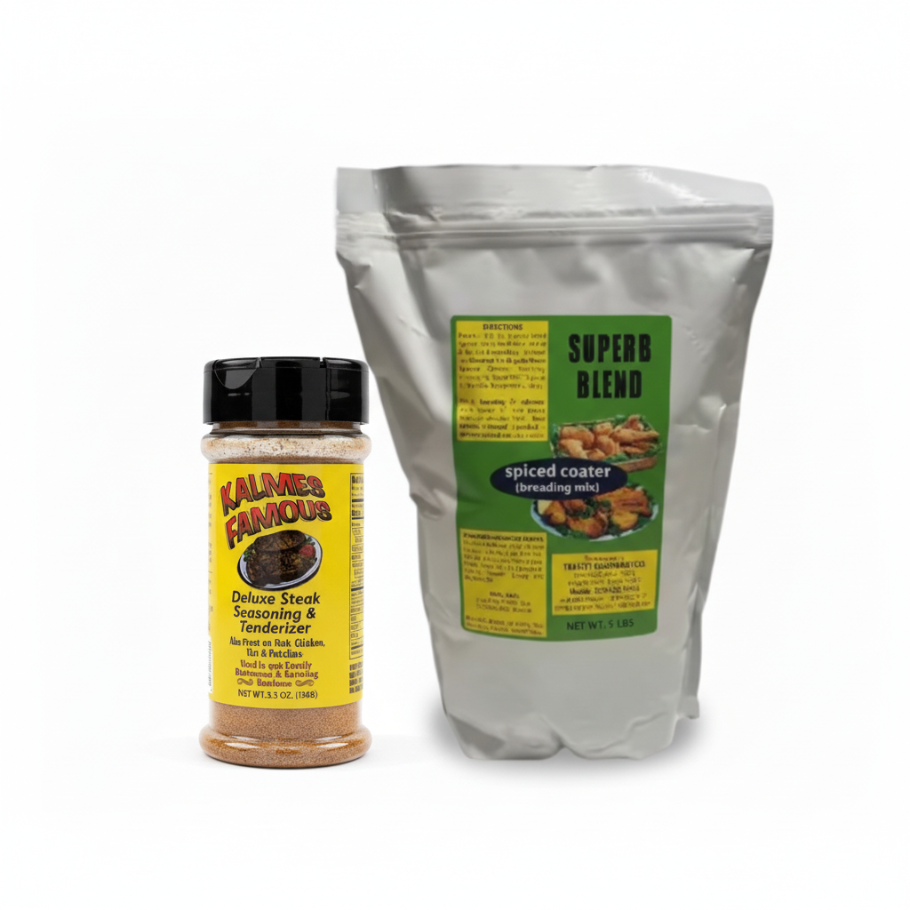 Bundle on white background - straight view