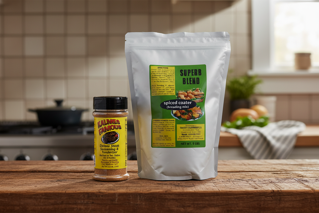 Bundle with realistic proportions in kitchen setting