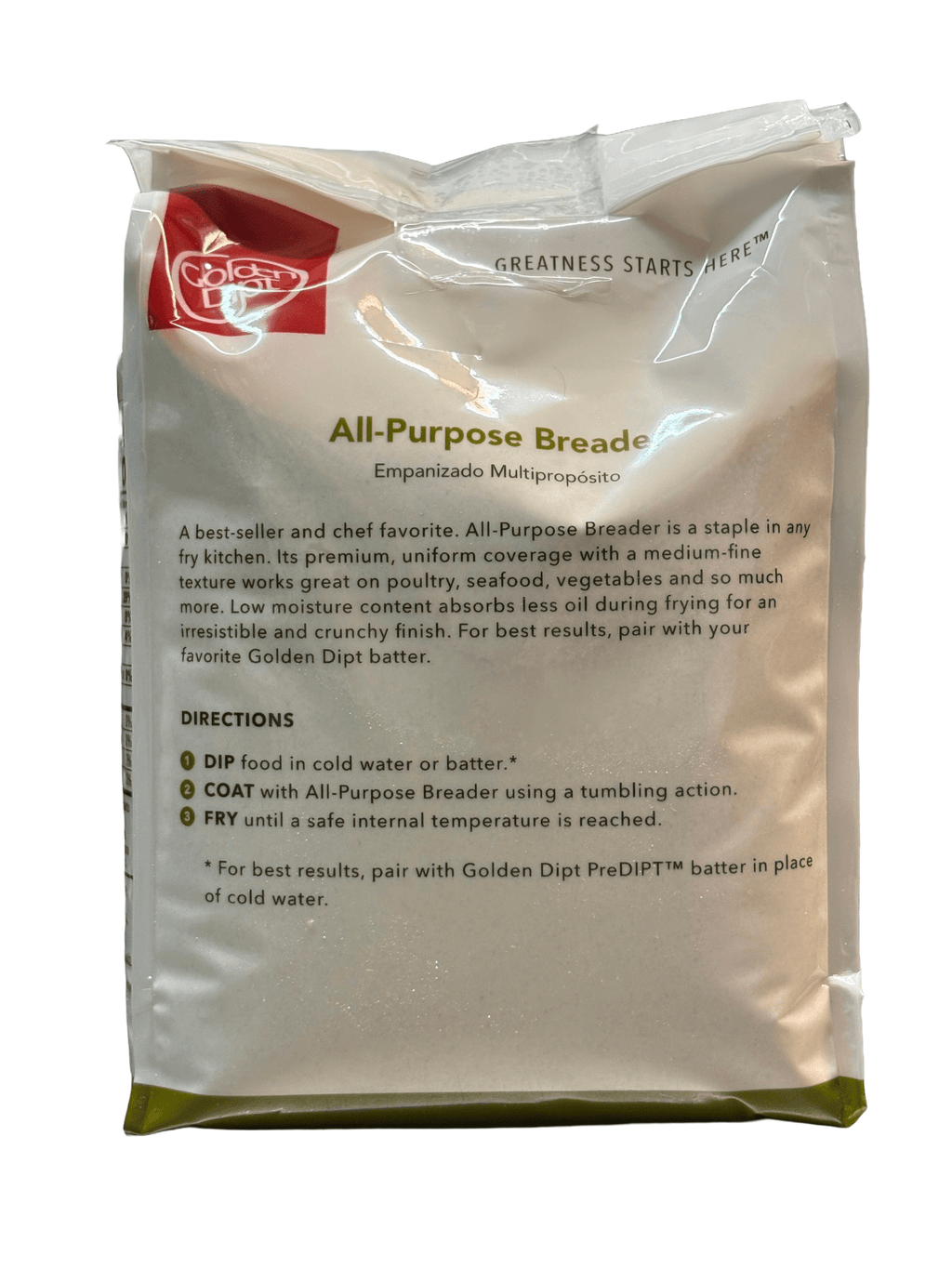 Golden Dipt Seasoned Flour Breading Mix – 5 lb | Crispy Fish & Seafood Coating - Kalmes Foods Co