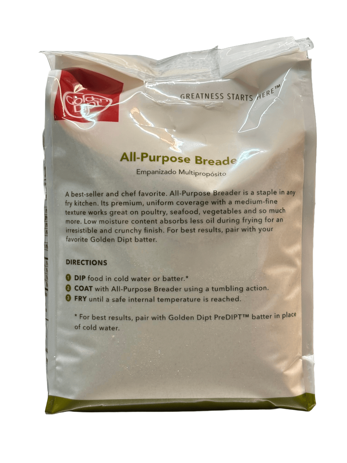 Golden Dipt Seasoned Flour Breading Mix – 5 lb | Crispy Fish & Seafood Coating - Kalmes Foods Co
