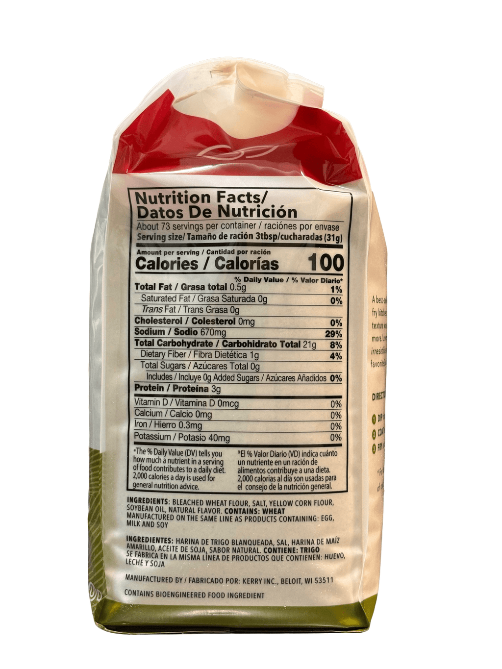 Golden Dipt Seasoned Flour Breading Mix – 5 lb | Crispy Fish & Seafood Coating - Kalmes Foods Co