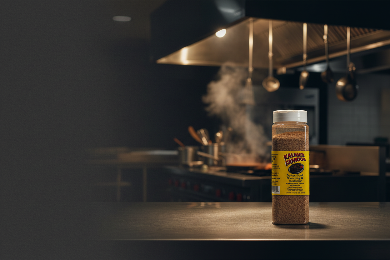 Kalmes Famous Deluxe Steak Seasoning & Tenderizer – Restaurant-quality seasoning made in Iowa