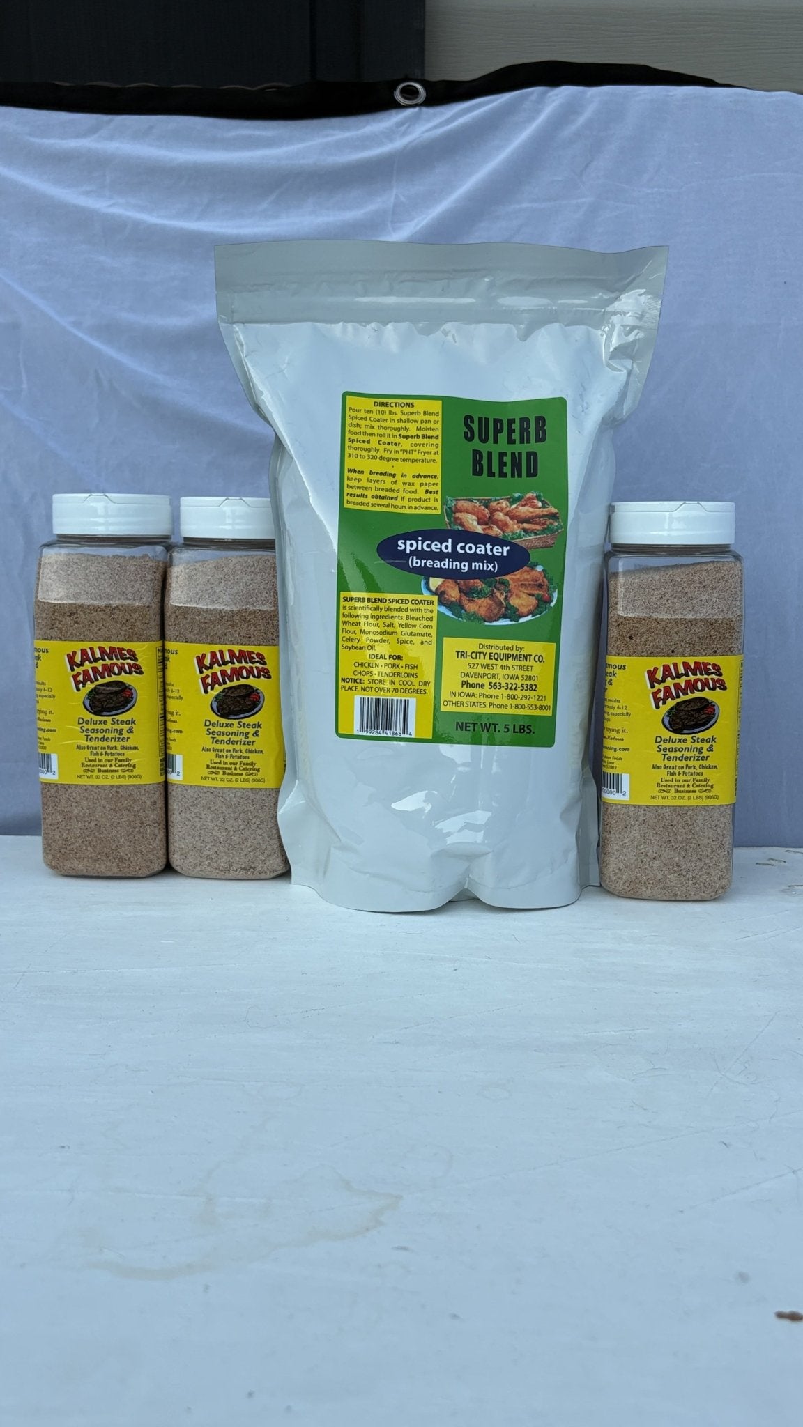 Kalmes Restaurant Seasoning & Breading Wholesale Pack – 300+ Servings - Kalmes Foods Co