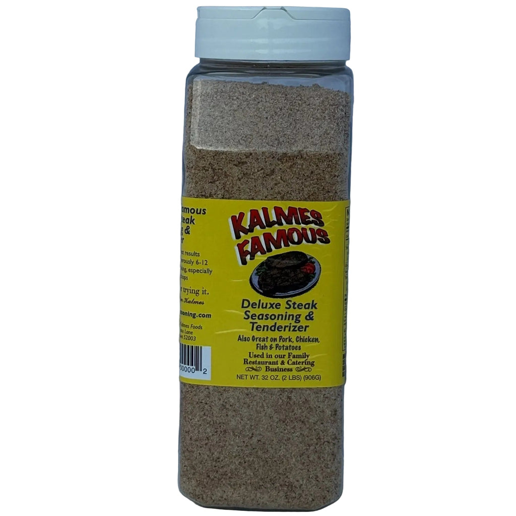Kalmes Steak Seasoning & Tenderizer - 32 oz Bottle - Kalmes Foods Co